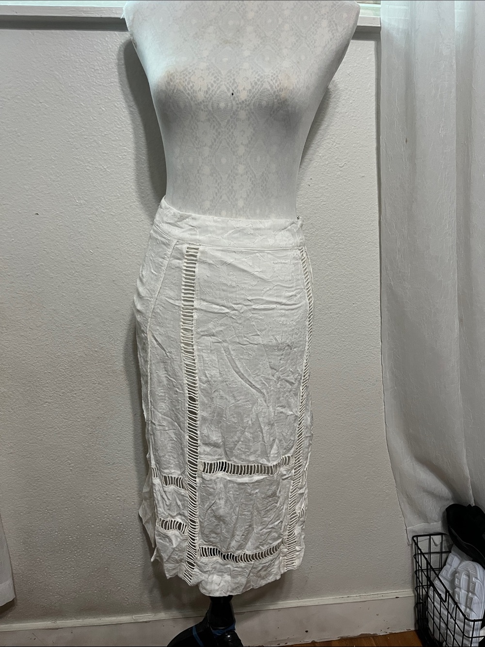Free people white skirt